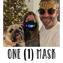 Load image into Gallery viewer, 1 Led Scrolling Mask - One (1) Mask